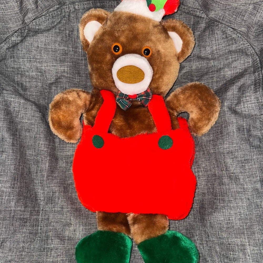 1987 Sears Theodore Teddy Christmas Stocking